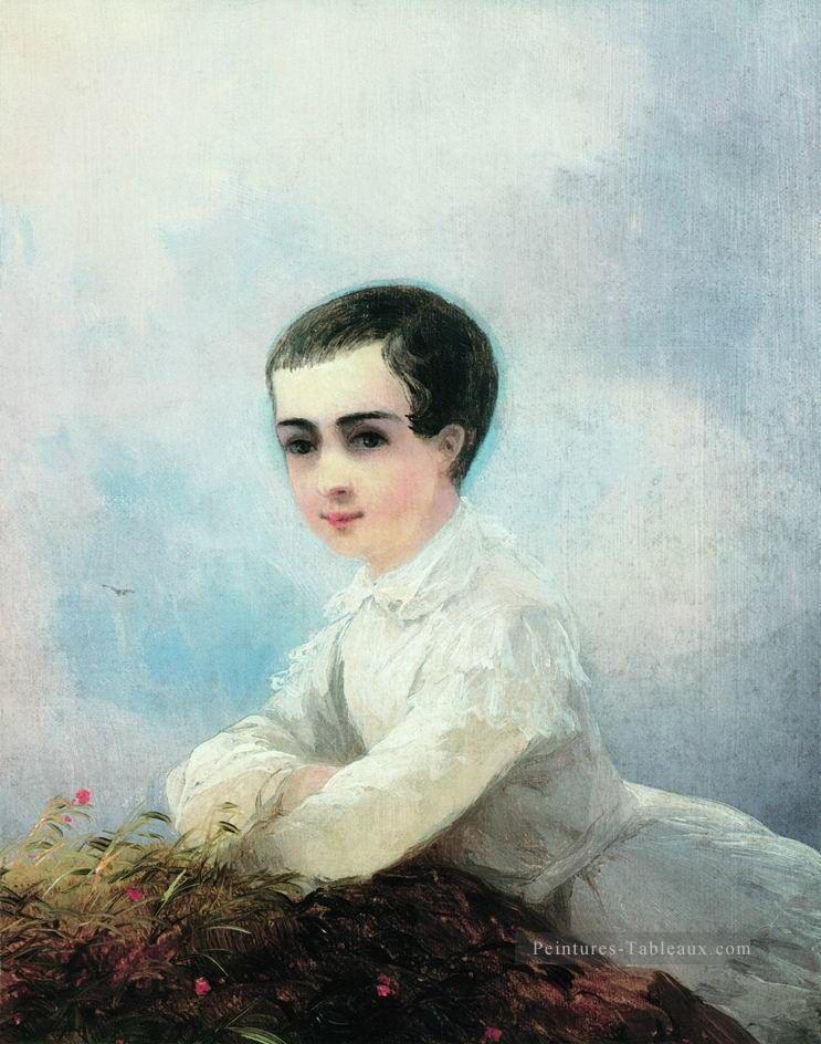 portrait de i lazarev 1851 Romantique Ivan Aivazovsky russe Peintures à l'huile